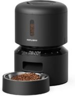 PETLIBRO Automatic Cat Feeder, 2L Timed Cat Feeder with 180-Day Battery Life, Automatic Pet Feeder for Cat & Dog, Cat Food Dispenser Program 1-6 Meals Control, Automatic Dog Feeder for Dry Food Black - Image 2