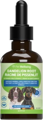 Pet Wellbeing Dandelion Root for Dogs - Liver, Digestive, Cardiovascular, Blood Sugar Support - Natural Herbal Supplement 2 oz (59 ml) - Image 2