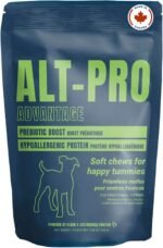 Prebiotic Soft Chews by ALT-PRO Advantage | Soft Dog Treats for Digestive Health | Hypoallergenic Protein | Made in Canada | 1 Pack (130G) - Image 2