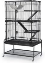 Prevue Pet Products 484 Deluxe Critter Cage, Dark Gray - Image 2