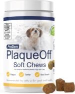 ProDen PlaqueOff Soft Chews with Natural Kelp - for Small & Medium Breed Dogs & Cats - Supports Normal, Healthy Teeth, Gums, and Breath Odor in Dogs & Cats - 90 Soft Chews - Image 2
