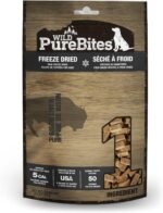 PureBites Freeze Dried Bison Liver Dog Treats 2.1oz (60g) | 1 Ingredient | Freeze Dried in USA | Packaged & Prepared in Canada - Image 2