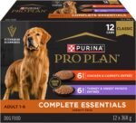 Purina Pro Plan Complete Essentials Wet Dog Food, Poultry Variety Pack 2 Flavours - 368 g Can (12 Pack) - Image 2