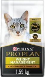 Purina Pro Plan Dry Cat Food Focus, Adult Weight Management Formula, 3.5-Pound Bag, Pack of 1 - Image 2