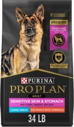 Purina Pro Plan Sensitive Skin & Stomach Large Breed Dry Dog Food, Salmon - 15.4 kg Bag - Image 2