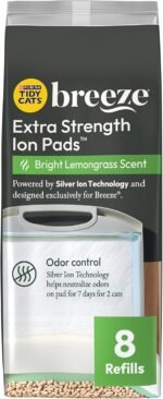 Purina Tidy Cats Cat Litter Breeze Pads Refill Pack Multi Cat Litter Pads - 8 ct. Bags - Image 2