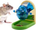 Rat Enrichment Toys, Interactive Foraging Toys for Rats, Intelligence Growth Rat Enrichment Puzzle Games, Treat Dispensing Slow Feeder for Rats Cage Toy, Bird Foraging Toy for Parakeet Conure - Image 2