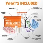 Ready First Aid Tick Remover Kit for Humans, Dogs, Cats & Pets – Lyme Prevention with 3 Tick Tools, Fine Tweezers, Magnifier, Bandages & Cleaning Wipes - Image 2