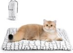 Self Warming Cat Bed, 24" x 18" Ultra Soft Cat Dog Pet Heating Pad for Indoor Outdoor, Non-Slip Heated Cat Mat Thermal Blanket - Image 2