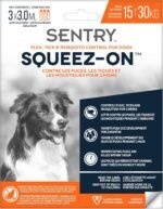 Sentry Flea, Tick & Mosquito Control for Dogs Weighing 15 kg-30 kg, 3 Tubes - Image 2