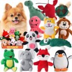 Squeaky Dog Toys for Puppy Small Medium Dogs, Stuffed Samll Dog Toys Bulk with 12 Plush Pet Dog Toy Set, Cute Safe Dog Chew Toys Pack for Puppies Teething (12 Dog Toys) - Image 2