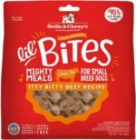 Stella & Chewy’s Lil’ Bites for Small Breed Dogs – Itty Bitty Beef Recipe – Protein Rich, Grain Free Dog & Puppy Treat – Great Meal or Snack for Training & Rewarding – 198g Bag - Image 2