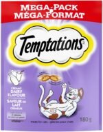 TEMPTATIONS Cat Treats, Creamy Dairy Flavour, 180g (10 Pack) - Image 2