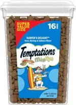 Temptations MixUps Treats for Cats Surfer's Delight Flavor, 16 oz. Tub - Image 2