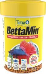 Tetra BettaMin Small Pellets 1.23oz, 34g Orange - Image 2
