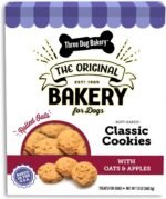 Three Dog Bakery Apple Oatmeal Woofer Cookies, Baked Dog Treats, 13 ounces - Image 2