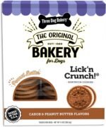 Three Dog Bakery Lick'n Crunch! All-Natural Sandwich Cookie Treats for Dogs, 13 oz (369 g) - Image 2