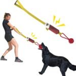 Tug of War Dog Toy, Interactive Dog Rope Chew Toy with Strong Handle, Indestructible Squeaky Dog Tug Toy for Small Medium & Large Dogs - Image 2