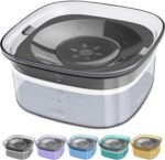 UPSKY 70oz Dog Water Bowl 2L No Spill Dog Bowl Large Capacity Spill Proof Slow Water Feeder, No Splash Dog Bowl Pet Water Dispenser Vehicle Carried Travel Slow Drinking Bowl for Messy Drinkers, Cats - Image 2