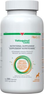 Vetoquinol Allerg-3 Capsules – Veterinary Health Product – Omega-3 Fatty Acid Nutritional Supplement for Pets - Large Breeds, 250 Capsules - Image 2