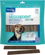 Virbac C.E.T. VEGGIEDENT FR3SH Tartar Control Chews for Medium Sized Dogs 22 to 66 Pounds, 30 Chews, A Healthy Solution for Clean Teeth, Fresh Breath and More. - Image 2