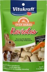 Vitakraft Raviolos Crunchy Treat for Pet Rabbits, Guinea Pigs and Hamsters, 5-Ounce Pouch - Image 2