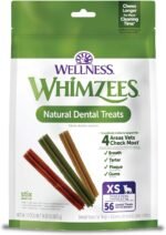 WHIMZEES WHZ327 Natural Grain Free Dental Dog Treats, Stix, Bag of 56 Extra Small - Image 2