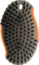 Wahl Canada Palm Pal Dog Grooming Brush, Smoothing Dog Brush, Dog and Puppy Brush, Handheld Dog Brush, Charcoal infused bristles - Model 58458 - Image 2
