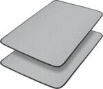 Washable Pee Pads for Dogs, Pee Pads Waterproof Potty Training Pad for Dogs, 89.5*59.2cm(34.5"x23"), Rusableable Pee Pads Non-Slip Pee Pad Suitable for Puppies and Cats,Grey 2 Pack - Image 2