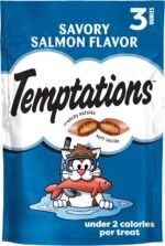 Whiskas Temptations Cat Treats Savory Salmon Flavor Helps Control Tartar 3oz - Image 2