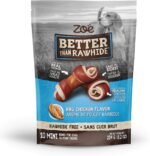 Zoë Better Than Rawhide Bones for Dogs, Mini, BBQ Chicken Flavor, (8.2 oz), 234 g (Pack of 1) - Image 2
