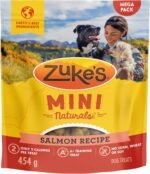 Zuke's Dog Treats, Mini Naturals Tender Bites Salmon Recipe - 454 g Pouch (1 Pack) - Image 2