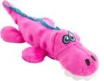 goDog 70946-98997-024 Gators Just for Me Plush Squeaker Dog Toy, Mini, 1 Count, Pink - Small (437398) - Image 2