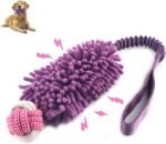 wodoca Dog Tug Toys for Aggressive Chewers, Interactive Dog Rope Toy, Tug of War Toys, Puppy Chew Toys Rope with Strong Squeak, Knots Cotton for Teeth Cleaning, Training Medium, Large Dogs - Image 2