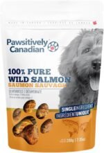 100% Wild Salmon Dehydrated Dog Treats - 140grams (4.94oz) - One Ingredient - Image 2