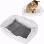 10Pcs Cat Litter Box Liners Super Strong Cat Sand Sifter Bag Puppy Kitty Kitten Pan Liner Reusable Cat Litter Tray Sifter Bag - Image 2