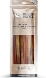 12" Jumbo Bully Sticks - av 75 gr Each! - 10 Pack - Long Lasting, All Natural, Single Ingredient, Dehydrated Dog Treats and Dental Chews - Image 2