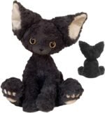 Genérico Plush Cats - Black Cat Doll 30cm, Soft Fluffy Soft Toy, Bed Decor Pillow with Sofa for Living Room Bedroom Home | Cute Gift for Girls - Image 10