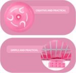 ABOOFAN Double Layer Small Pet Cage with Hamster Nest, Portable Pink Hamster House Hideout and Hedgehogs - Image 8
