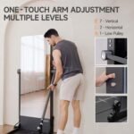 Smart Fitness Mirror Home Gym, 260lbs Digital Weight Strength Training System, All-in-One Adjustable Resistance Cable Machine with Real-Time Tracking - Image 8