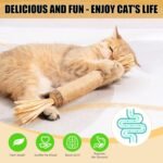 Catnip Toy, 4Pack Silvervine Sticks for Cats,Cat&Kitten Chew Toy,Cat Toys for Indoor Cats, Natural Jouet Pour Chat - Image 6