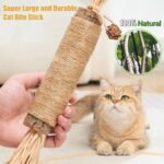 Catnip Toy, 4Pack Silvervine Sticks for Cats,Cat&Kitten Chew Toy,Cat Toys for Indoor Cats, Natural Jouet Pour Chat - Image 7