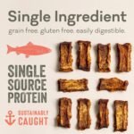 Polka Dog Bakery Single Ingredient Salmon Chips for Dogs Treat, 4 Oz - Image 5