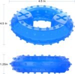 NWK Pet Teether Cooling Chew Toy for Dogs Teething Toy for Puppies, Fit with Treats for More Fun (Chewing Ring) - Image 4