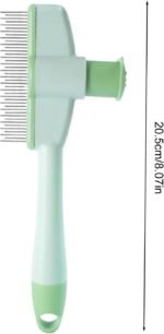 Shakven Flea Comb for Cats | Kitten Flea Comb Tick Removal Brush,Gentle Tick Remover Tool Pet Supplies, Ergonomic Cleaning Tools for Thick Long Hair Kitten Puppy - Image 7