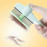 Shakven Flea Comb for Cats | Kitten Flea Comb Tick Removal Brush,Gentle Tick Remover Tool Pet Supplies, Ergonomic Cleaning Tools for Thick Long Hair Kitten Puppy - Image 8