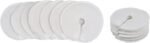 Feeding Tube Pads G Tube Covers Gtube Pads Button Pads Holder,Peritoneal Abdominal Dialysis Peg Tube Supplies Feeding Tube Supplies for Nursing Care, 12 Pack (Round) - Image 6