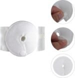 Feeding Tube Pads G Tube Covers Gtube Pads Button Pads Holder,Peritoneal Abdominal Dialysis Peg Tube Supplies Feeding Tube Supplies for Nursing Care, 12 Pack (Round) - Image 7