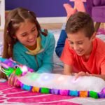 Furby DJ Furby Interactive Toy, Neon Star, Snuggly Electronic Plush, Music, Lights, Motion, & Games, Speaks English & Furbish, 32 in/81 cm Long, 6+ (Amazon Exclusive) - Image 3