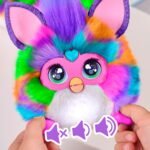 Furby DJ Furby Interactive Toy, Neon Star, Snuggly Electronic Plush, Music, Lights, Motion, & Games, Speaks English & Furbish, 32 in/81 cm Long, 6+ (Amazon Exclusive) - Image 6